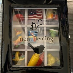 Nora Fleming Glossy Black Organizer for Minis